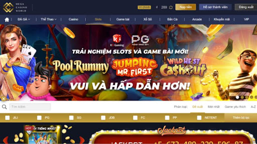 Những sảnh game hấp dẫn có tại mcw