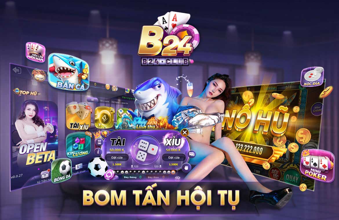 Các loại game ở B24 Club