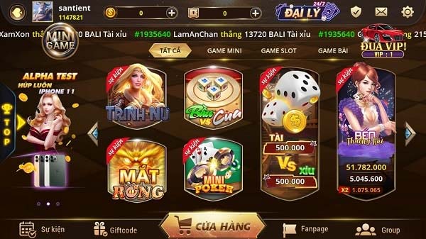 Đánh giá cổng game Bali Club