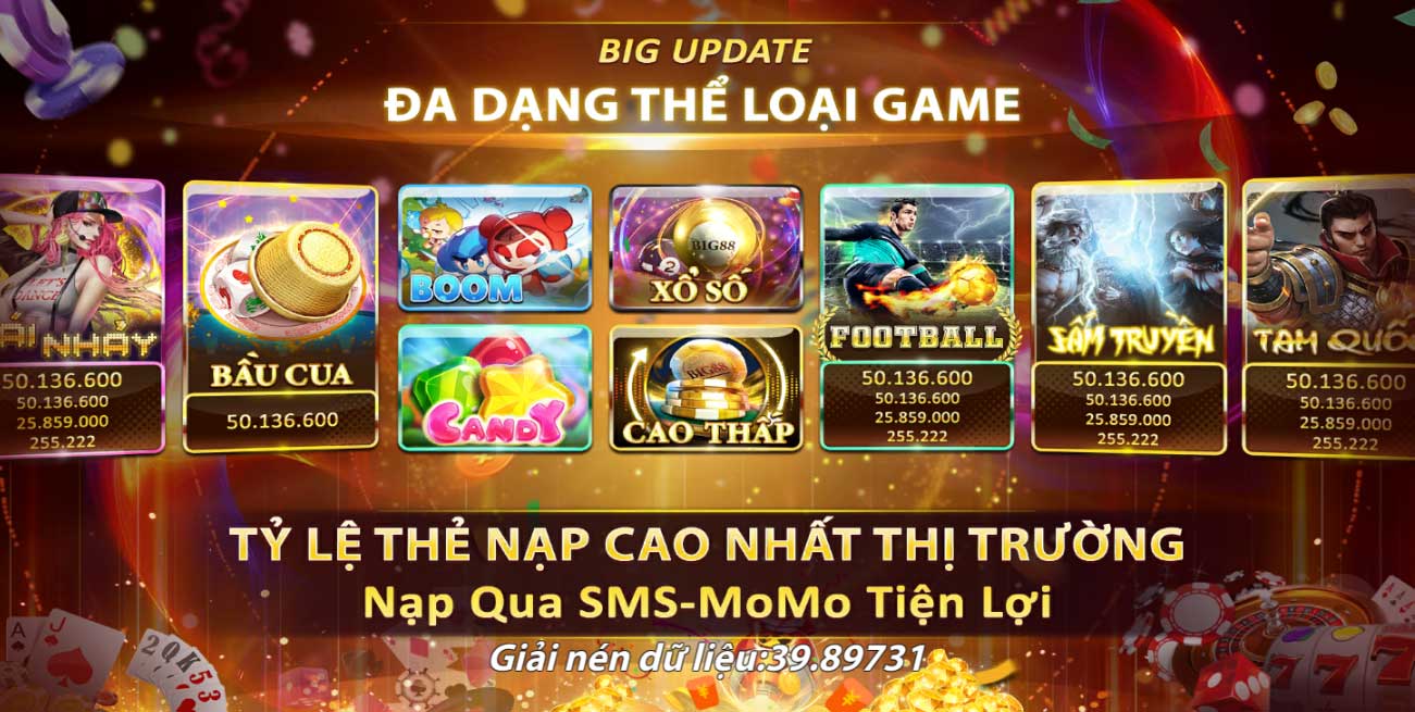 Sự chịu chơi của Big88