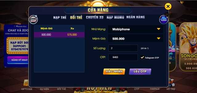 Club88 Vip có hệ thống trò chơi đa thể loại