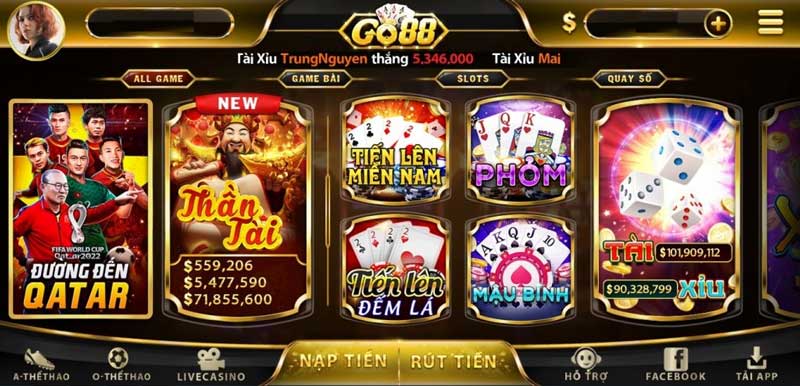 Đánh giá cổng game Go88 Win