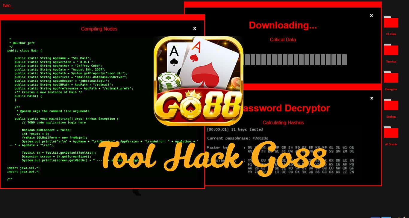 Mục đích của việc hack Go88