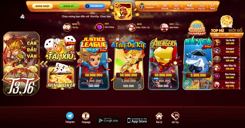 Link tải game Kimvip.org trên iOS, APK