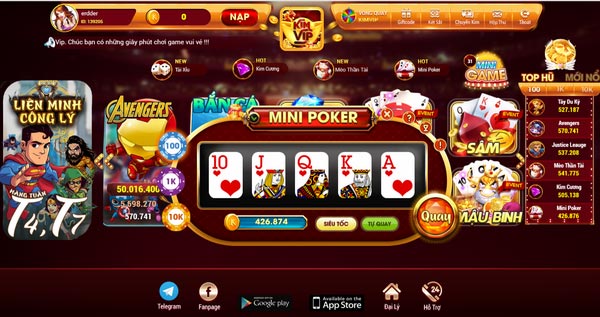 Link tải game Kimvip Top APK, IOS