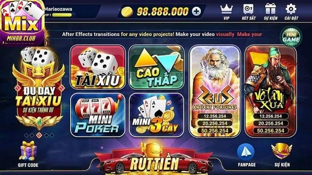 Đánh giá cổng game Mix88 Club