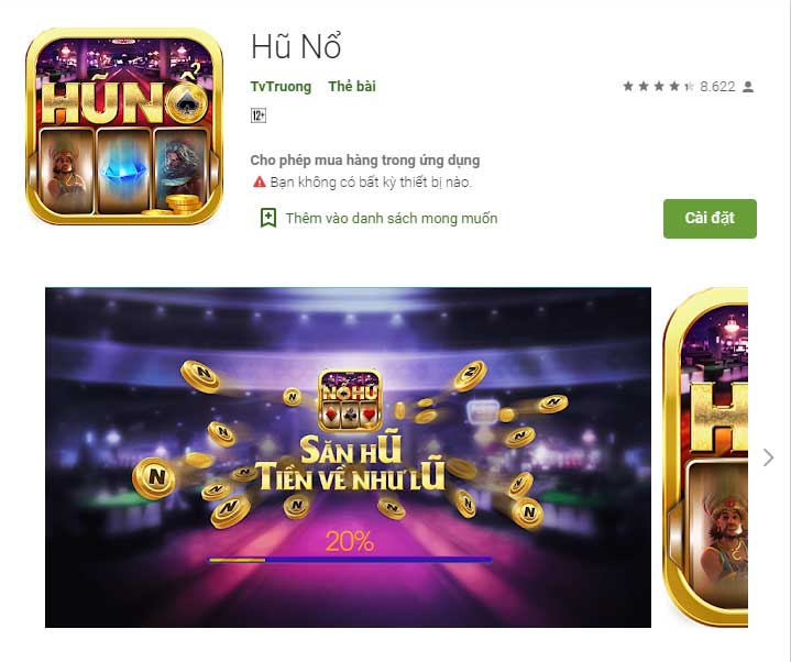 Hệ thống game Nohu Club