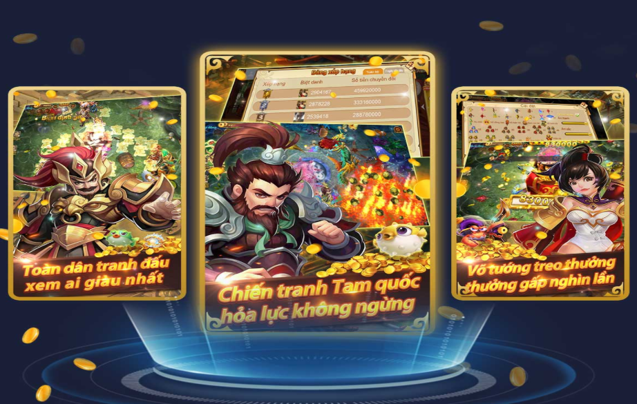 Đặc điểm khác biệt của Game bắn cá tam quốc online: