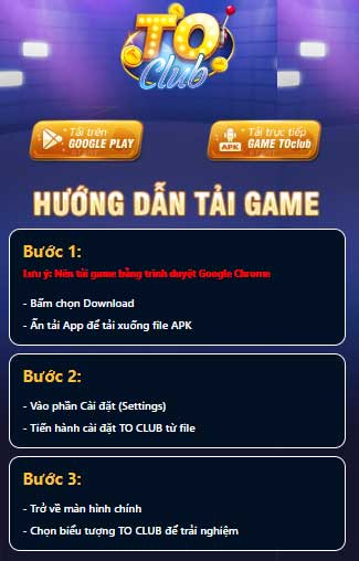 Tải Toclub.vip ios, android miễn phí – Chơi to thắng lớn