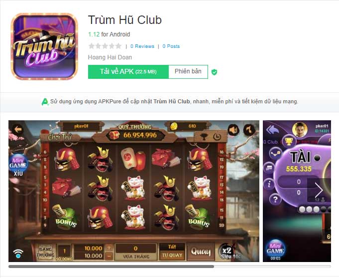 Tải game Trùm hũ cho ios, android apk – Làm trùm thu nhập