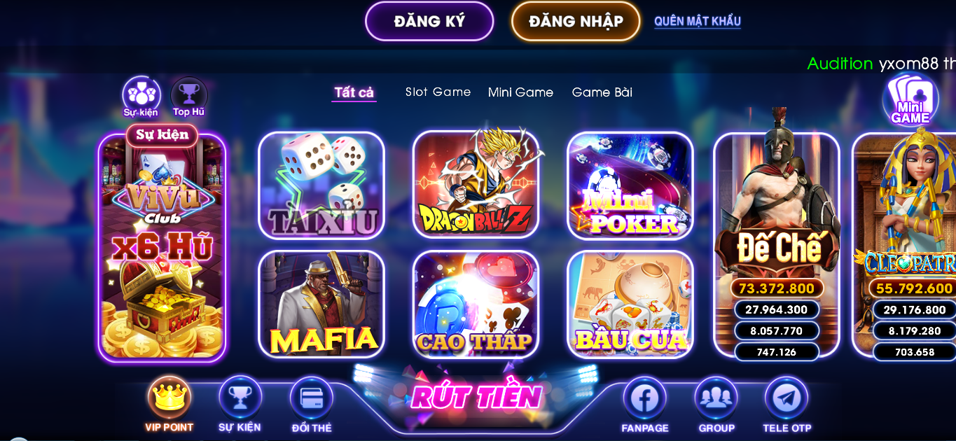 Đánh giá cổng game Vivu Club uy tín