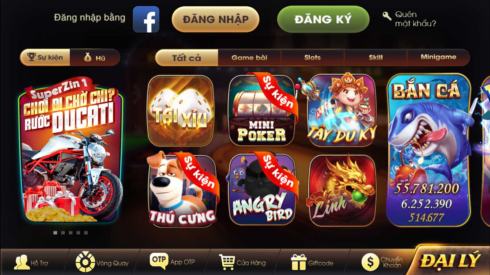 Phiên bản ZinDo nhiều game hay, cập nhật liên tục